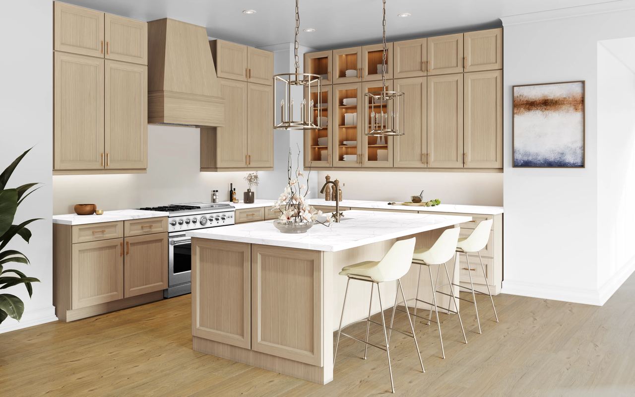 A kitchen with Sydney cabinets in Ale
