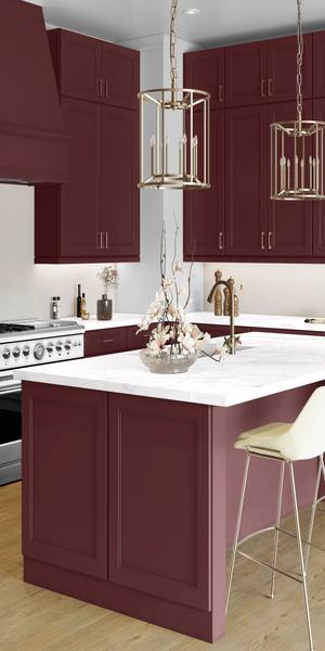 A kitchen with Fashion cabinets in Rumors