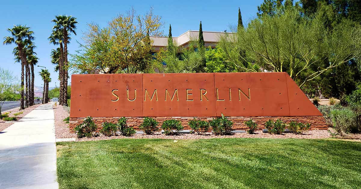 Summerlin Service Area